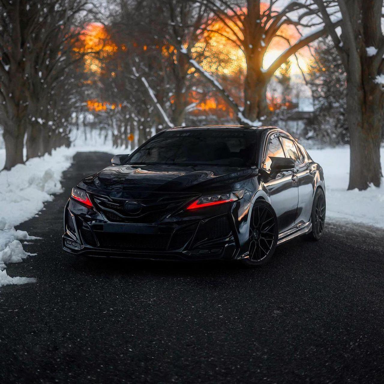 暴力与美学 八代凯美瑞黑武士改装案例.