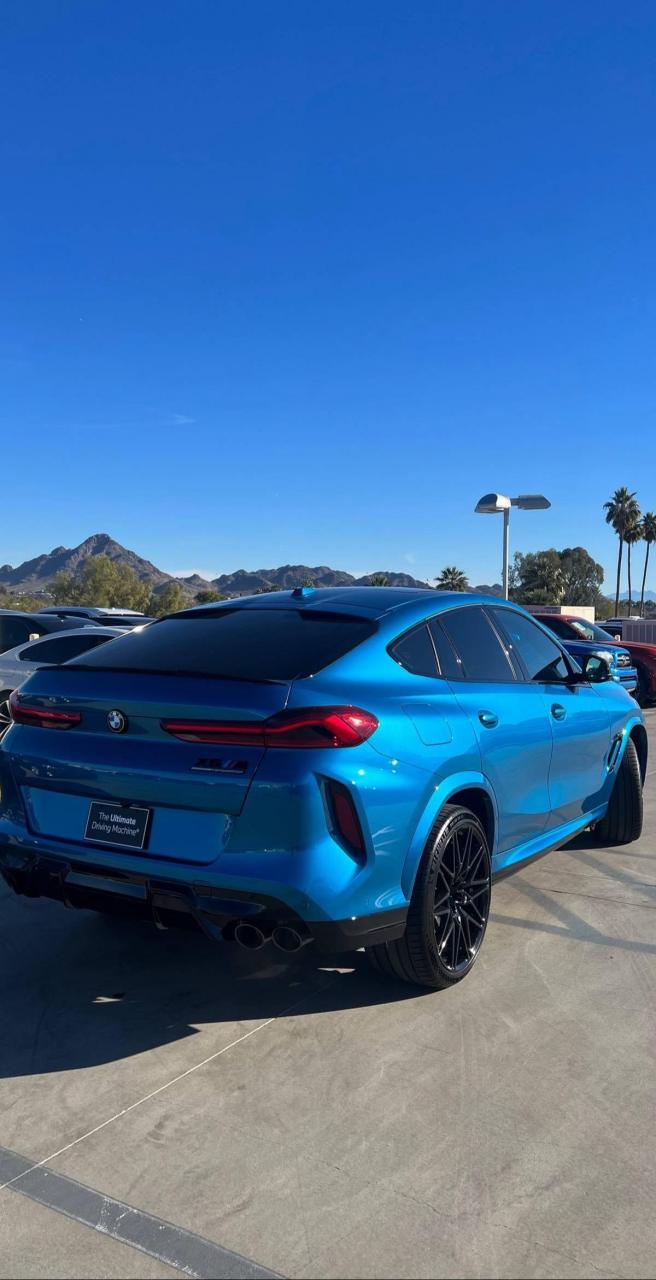 2024款"亚特兰蒂斯蓝"x6m 宝马