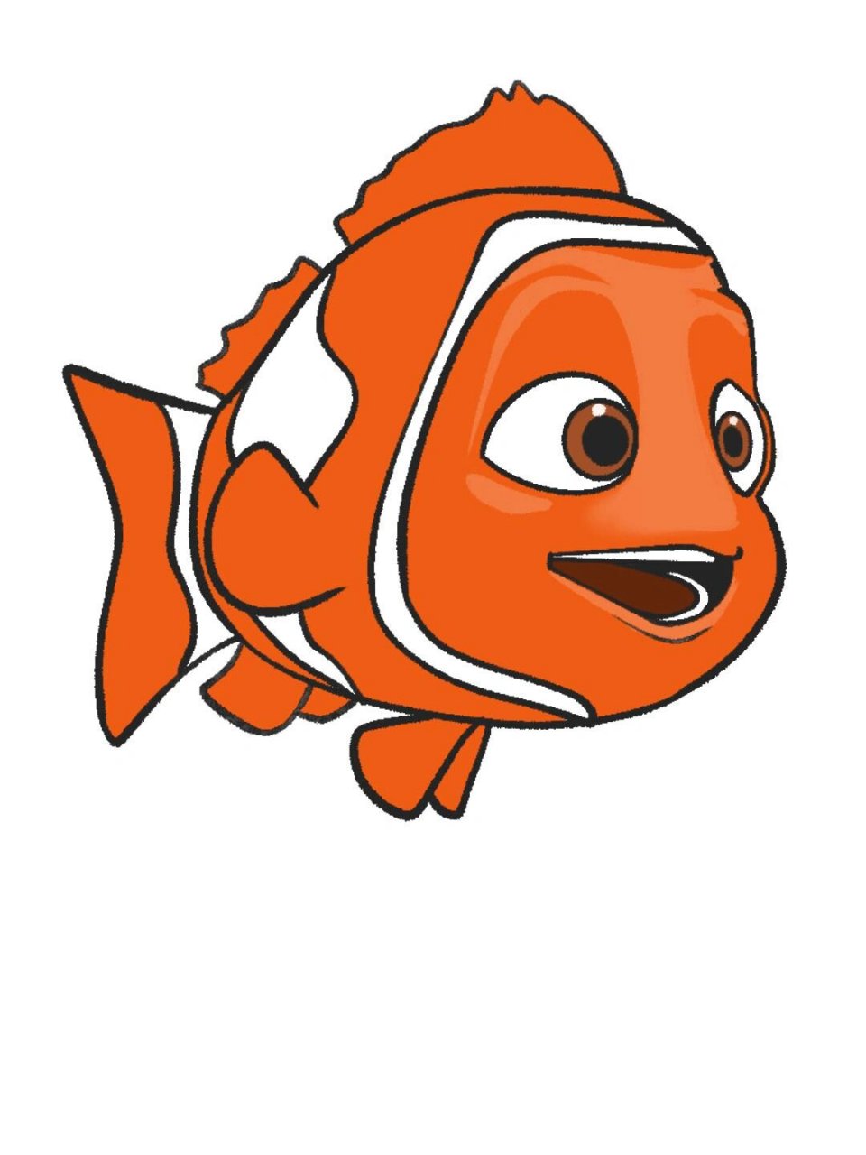 尼莫-简笔画教程