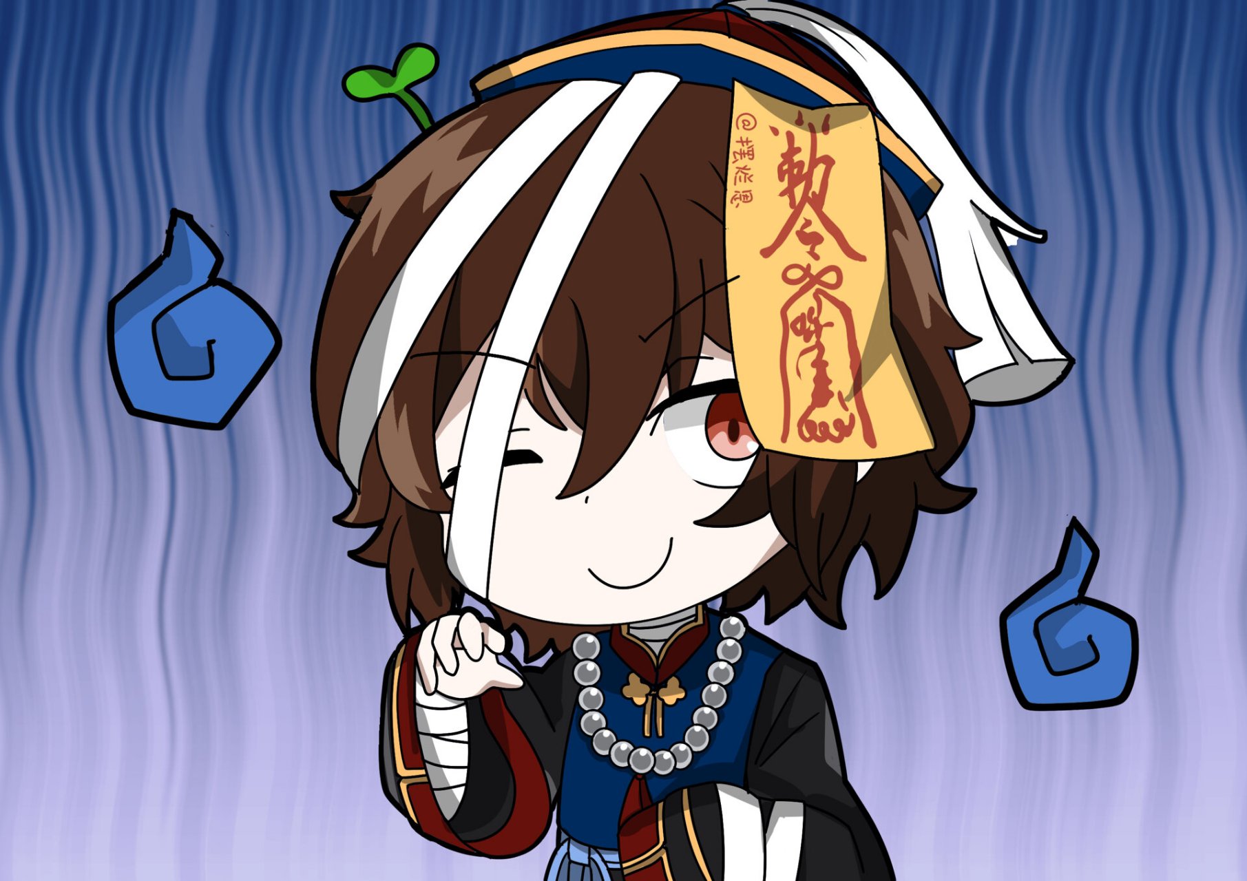 【文豪野犬】太宰治手机壁纸分享 是我自己画的哒宰桑!