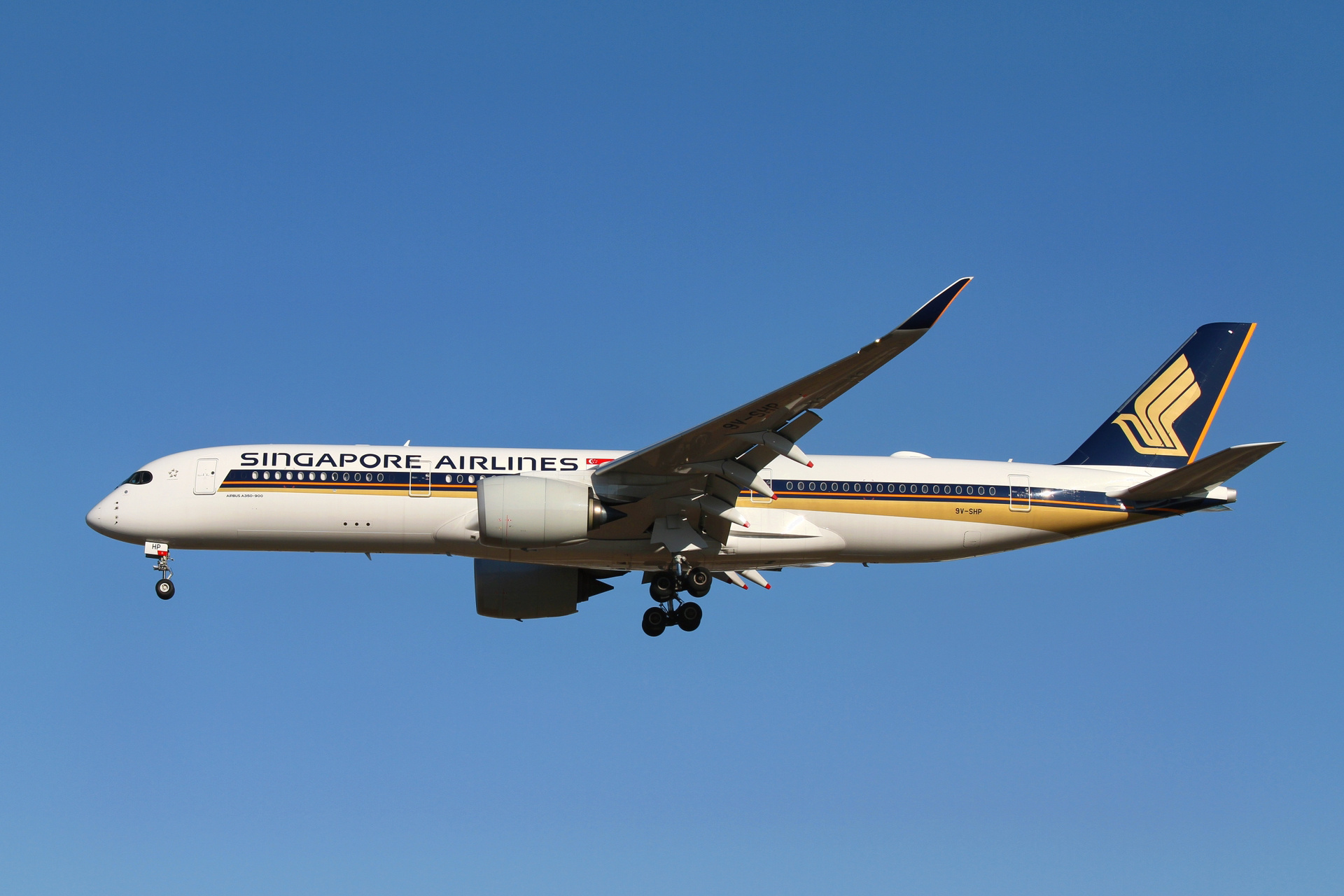 新加坡航空 空客a350-9