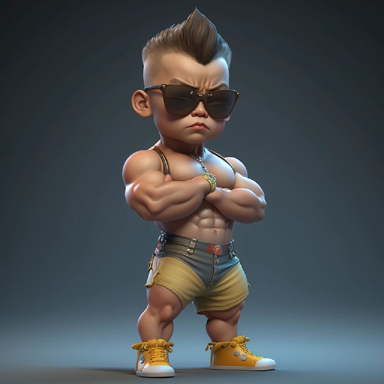 肌肉小男孩 你的要的肌肉小孩来又来了