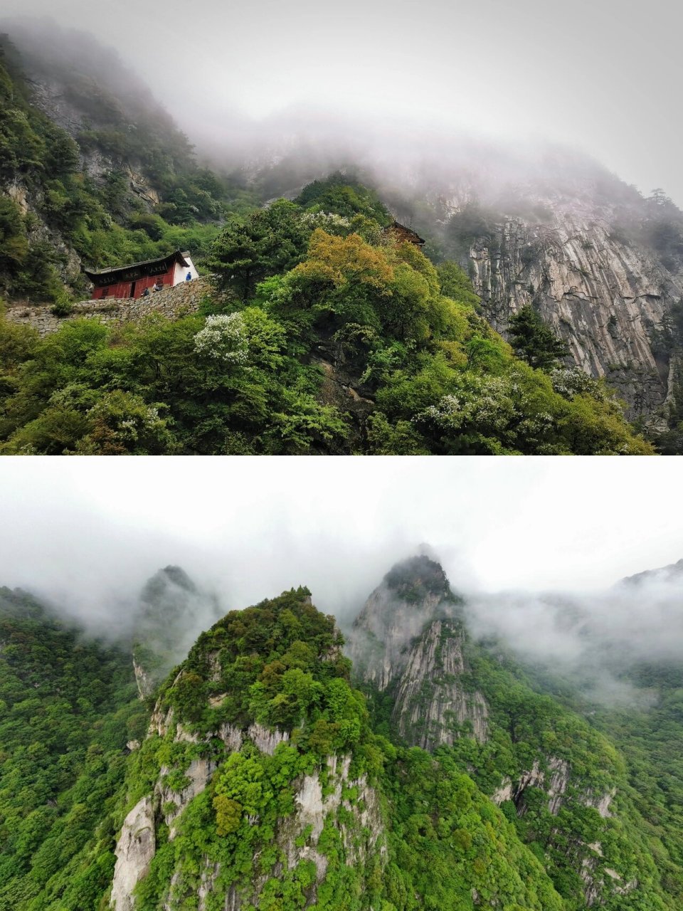 福地|终南第一峰7215太兴山 7215  位于秦岭七十二峪的库峪