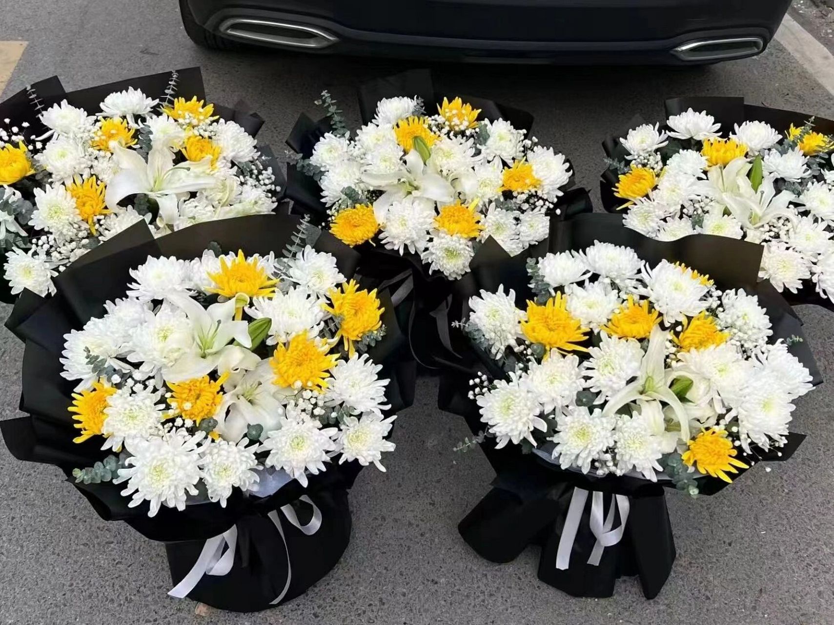 清明节祭祖扫墓花束 一束菊花祭哀思,一束菊花,一生思念