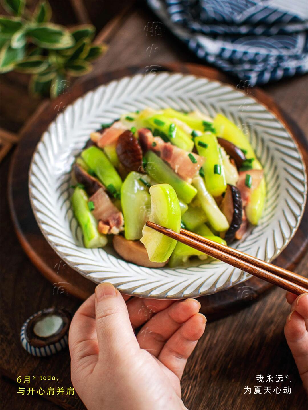 夏天瓠子这样烧!咸鲜回甘,好吃又下饭98