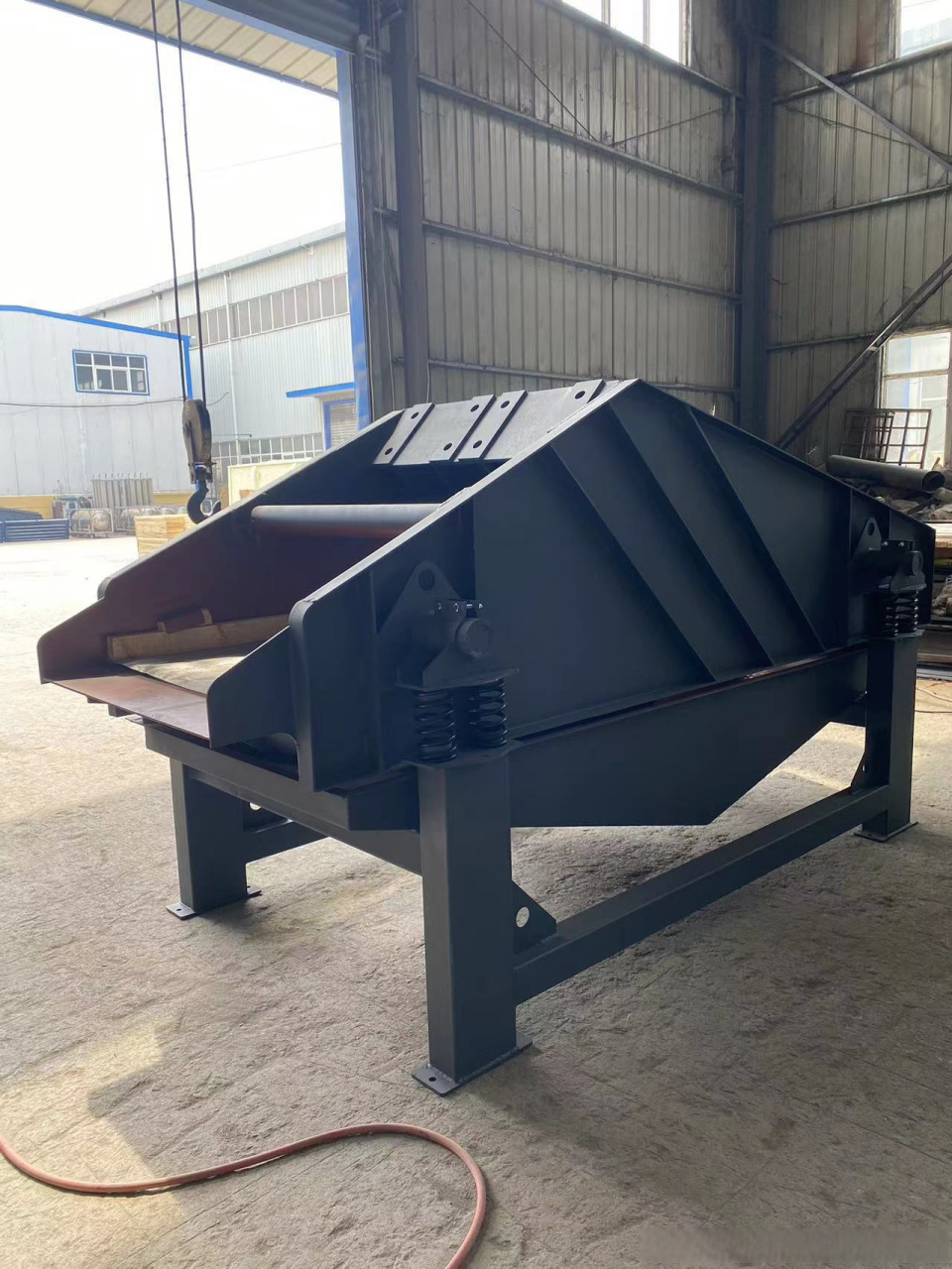 细沙直线振动筛 高效脱水筛砂机械制造#回收脱水筛细沙机