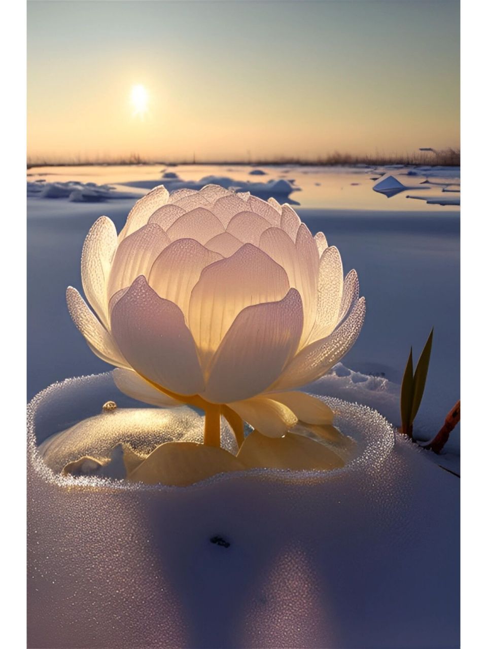 雪莲花开了,邀你赏花