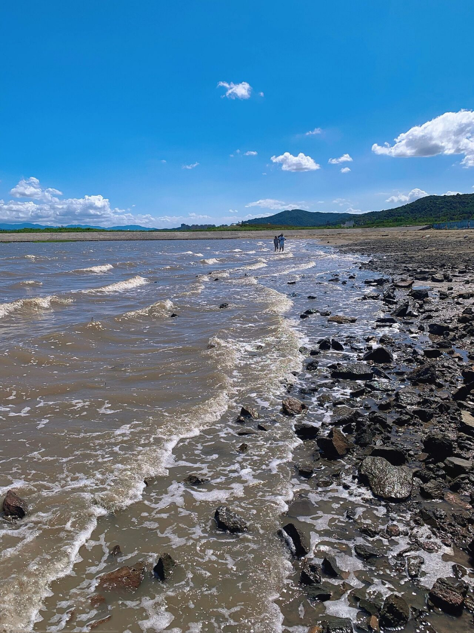 宁波的免费沙滩9215 92 新湾沙滩 99 浙江省宁波市鄞州区咸祥