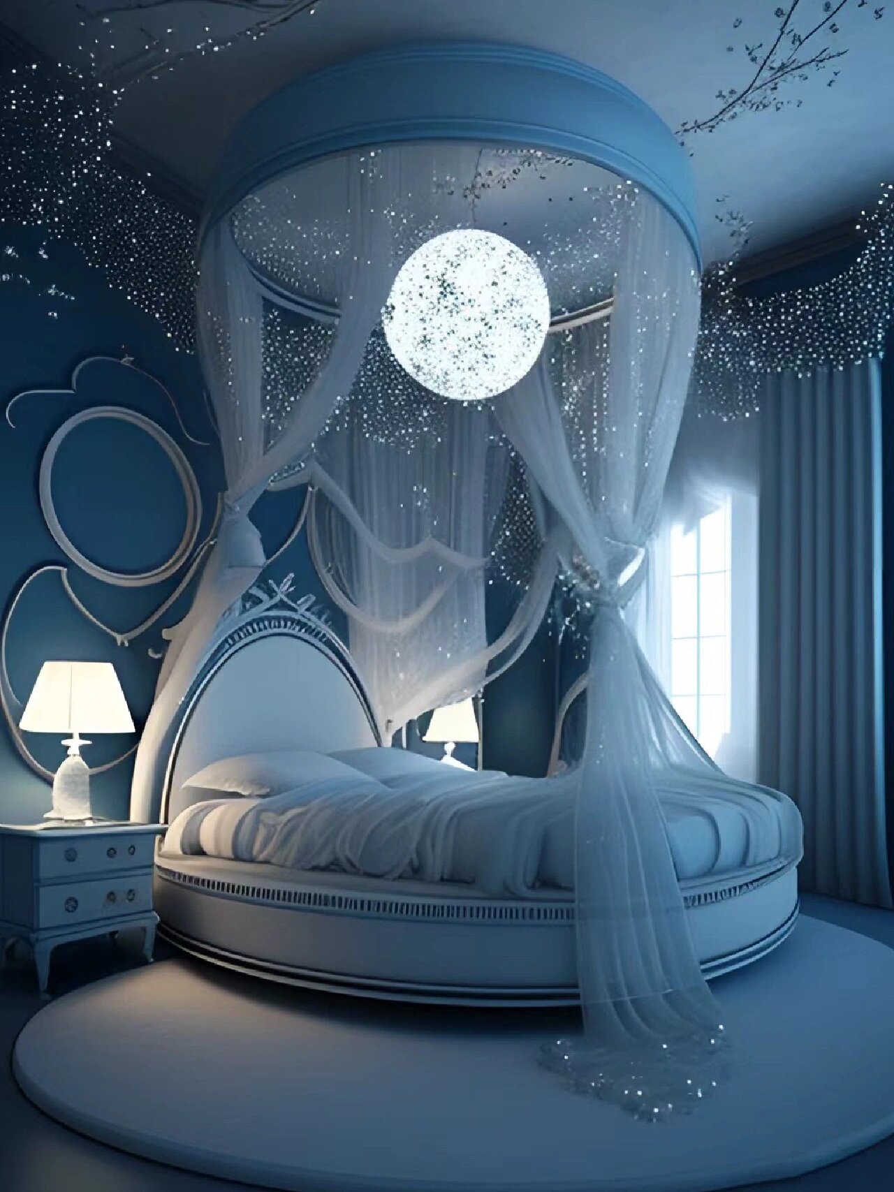 梦幻系卧室 | 每个女生的星空梦| 你选哪个71