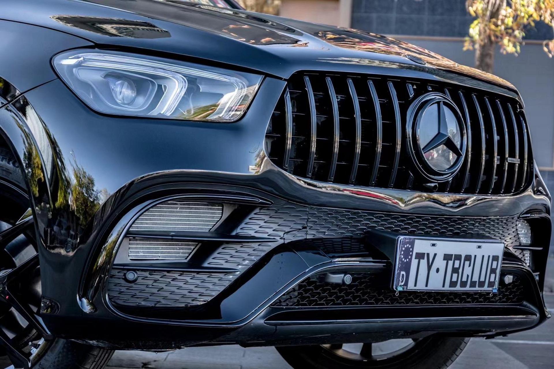 奔驰gle350/改装77隐形车衣案例分享.