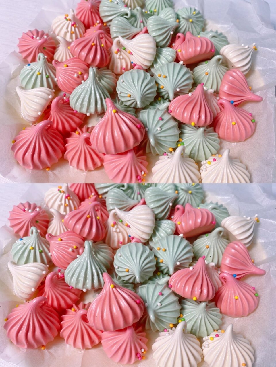 超简单|蛋白糖|可可爱爱 95 0606 做法简单 造型立体 颜色好看