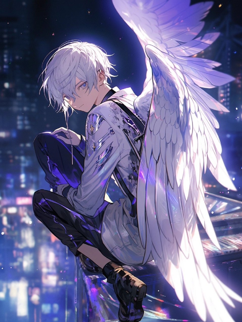 帅气男生头像(天使版)