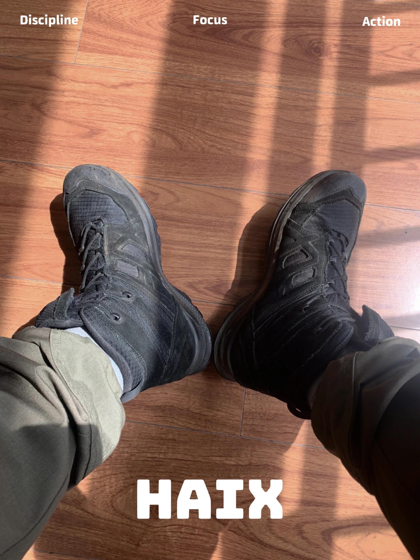 lowa作战靴平替haix汉克斯黑鹰2