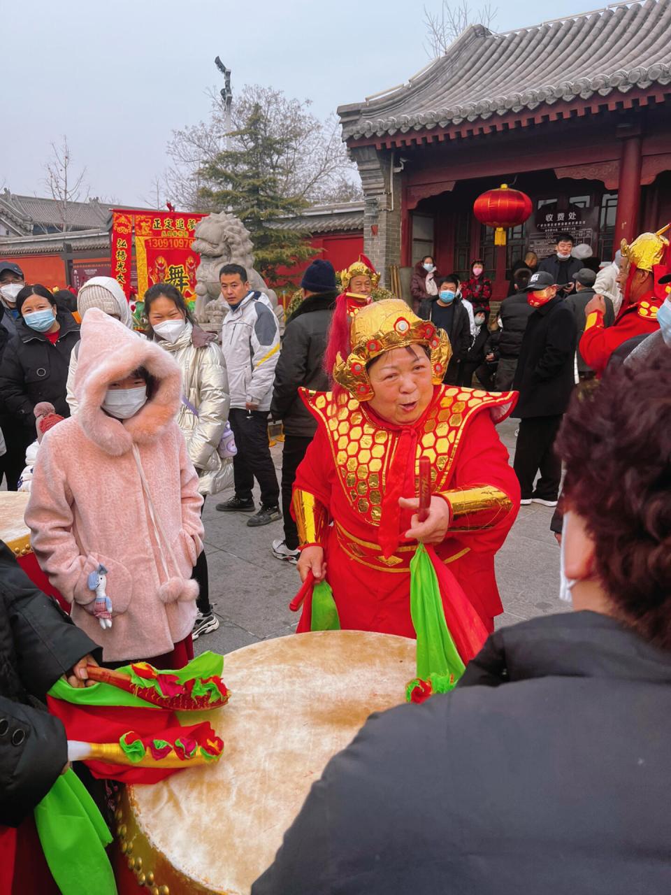 常山战鼓左建华图片