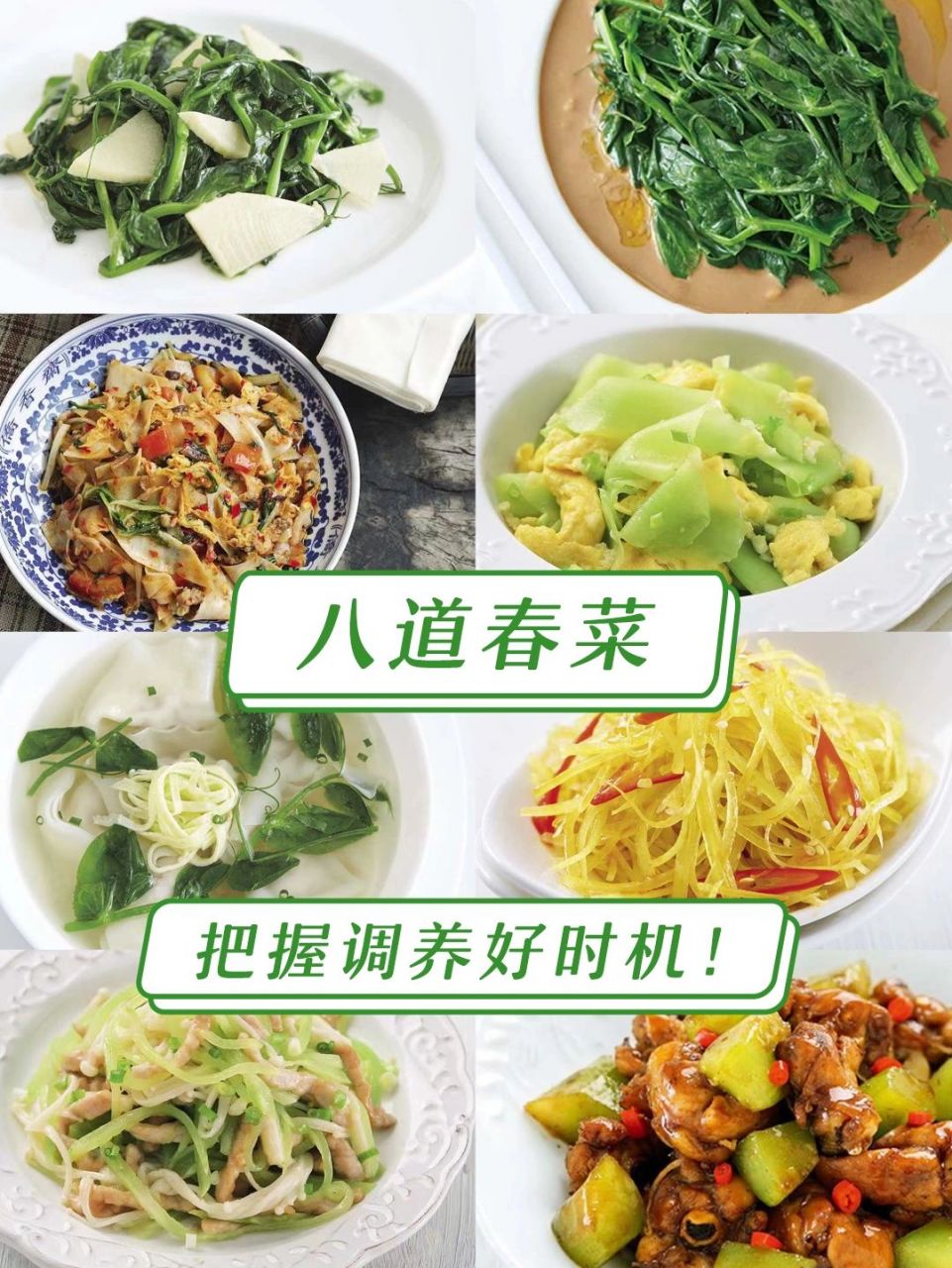 958道99春季养生菜谱| 把握调养好时机6015 给大家整理8道