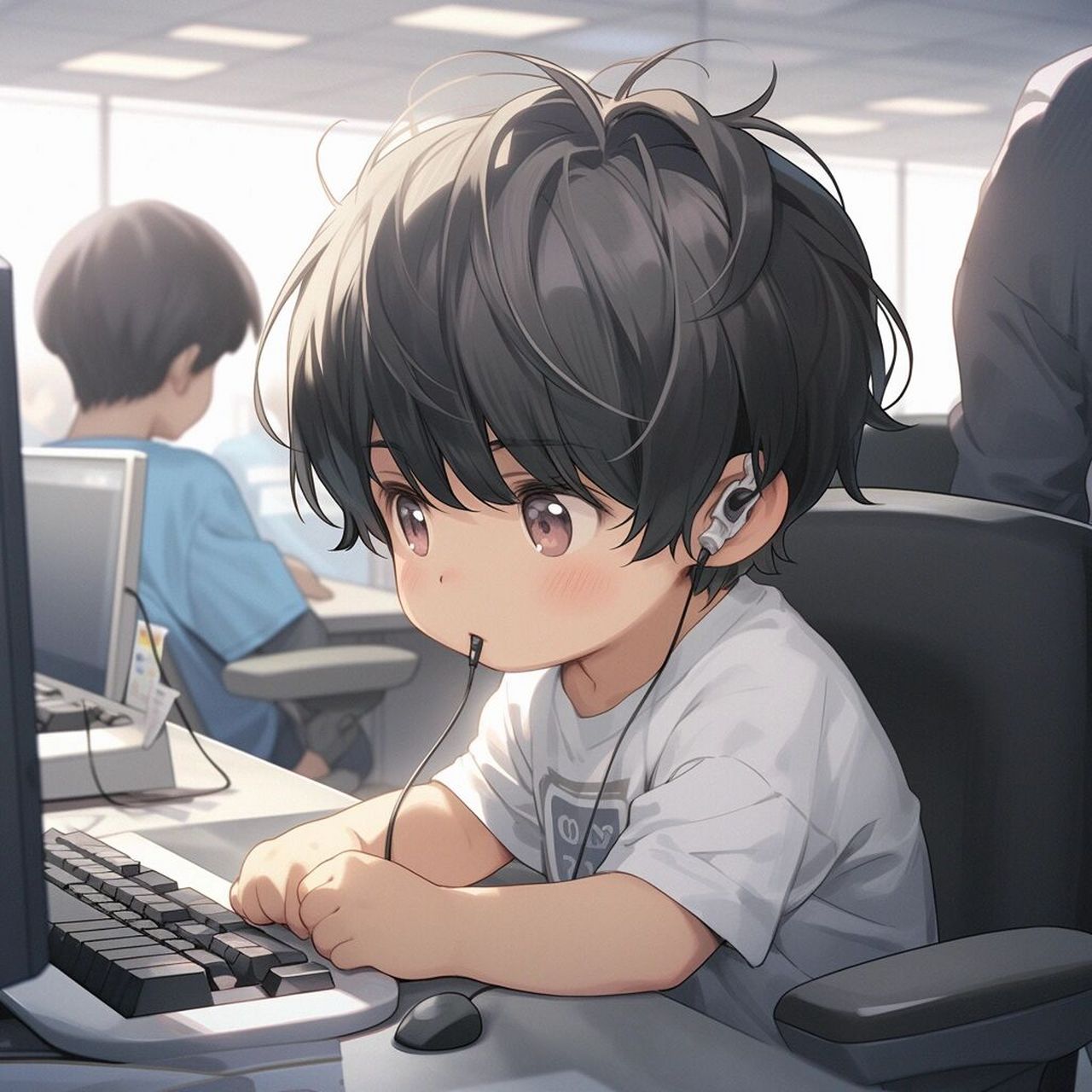 申请成为你的工作头像