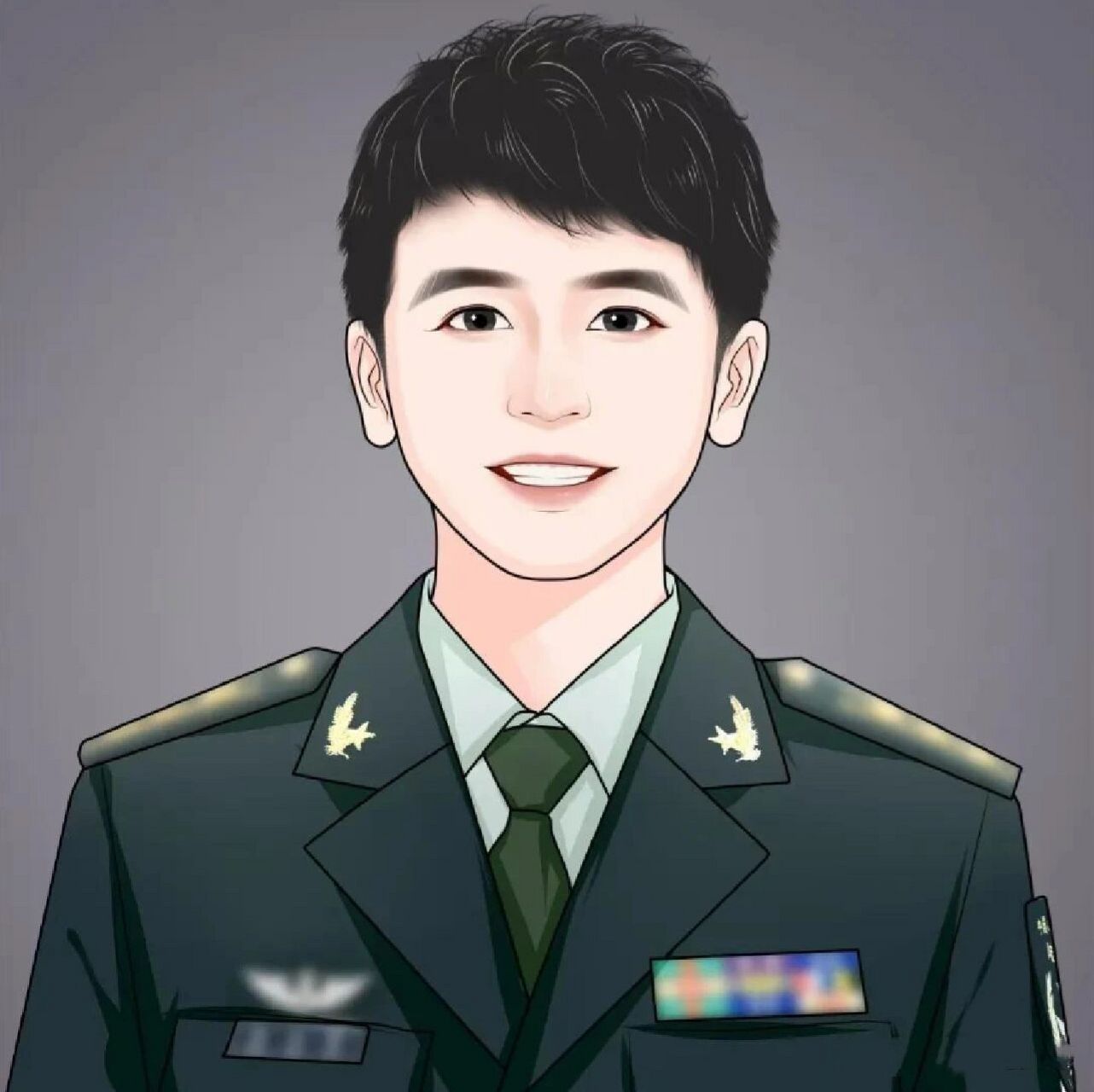 换个头像吧,中年男士手绘动漫人物大叔专用 更新这组中年男士专用手绘