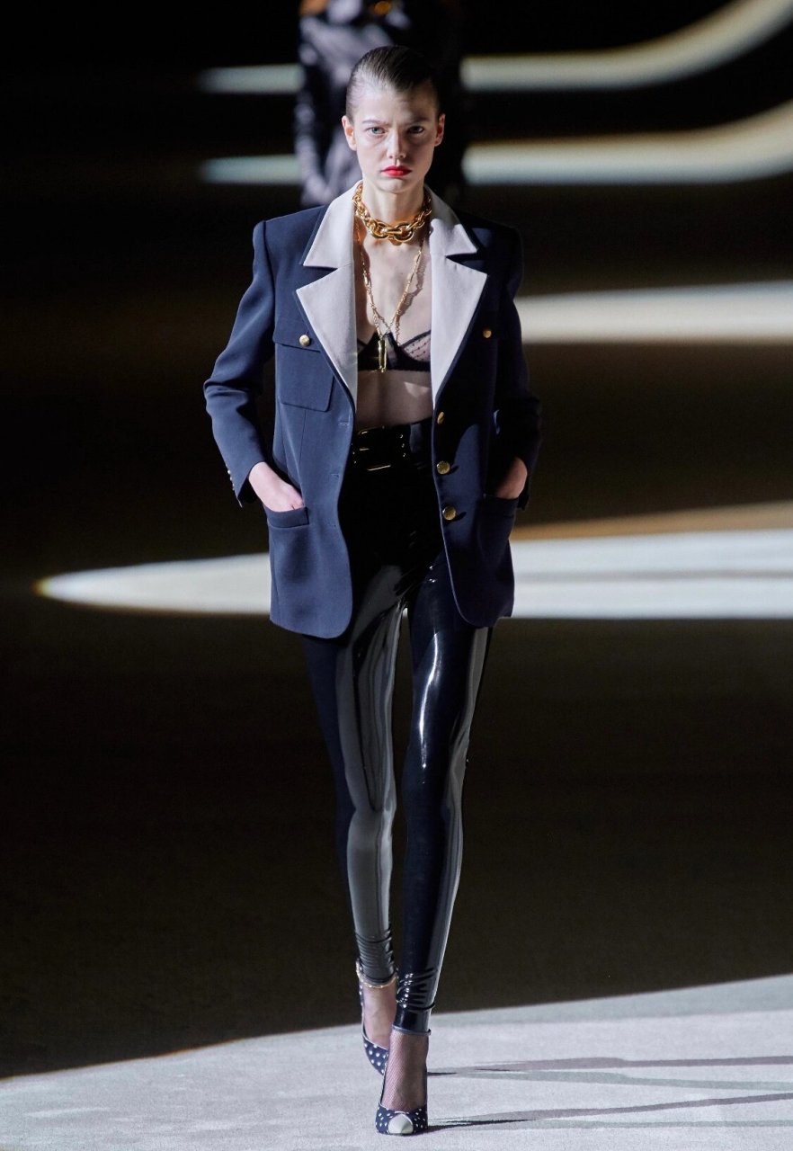 saintlaurent|圣罗兰|ysl20秋冬秀款西装 全新带吊牌 口袋未拆封 非常