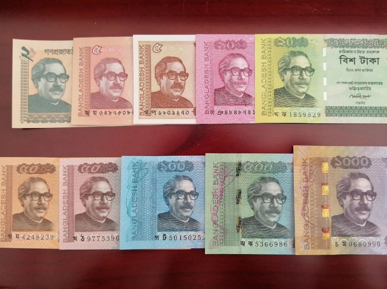 孟加拉纸币9799