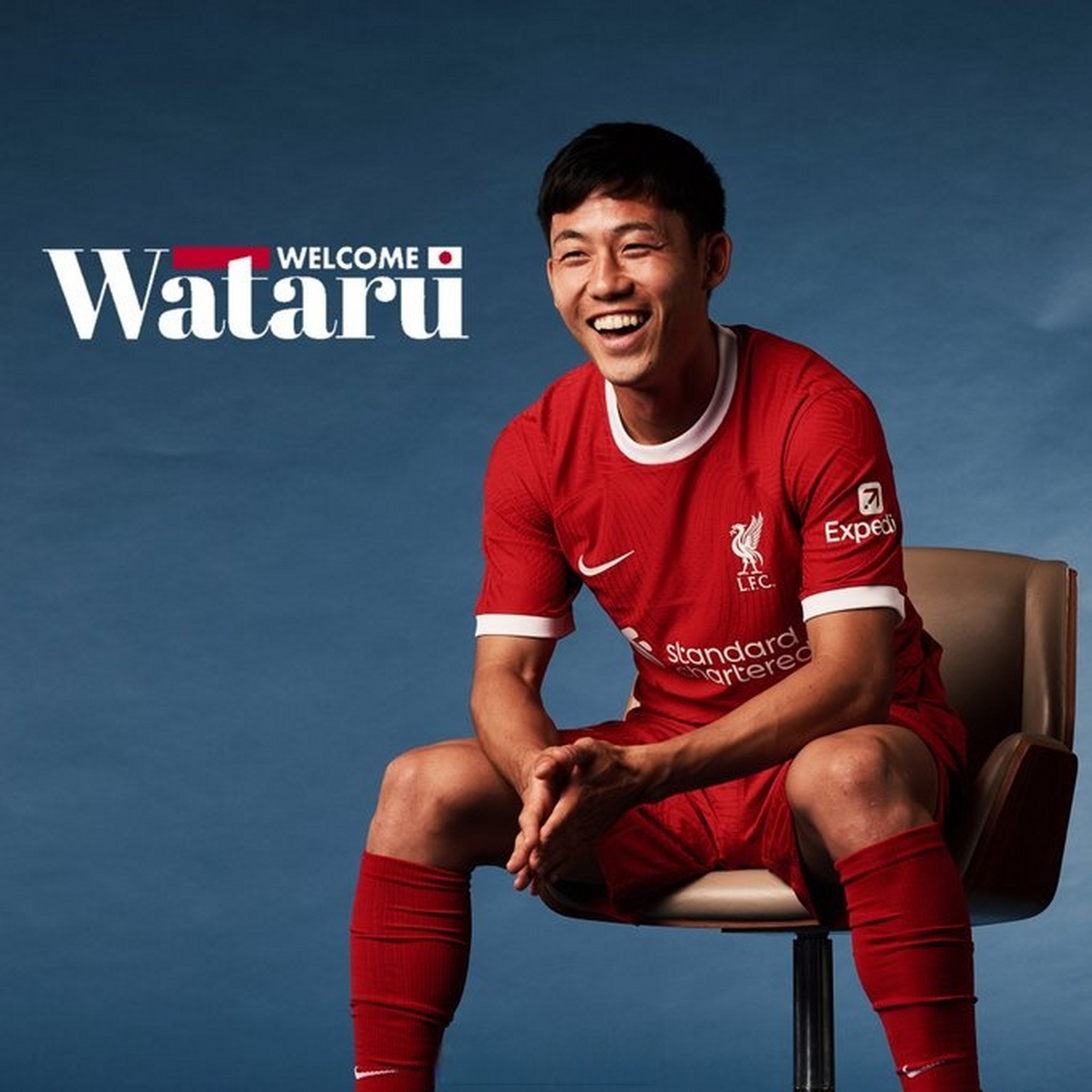 来了,日本人~#利物浦官宣远藤航加盟