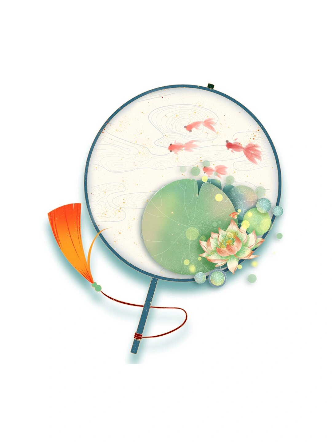 国潮|古风|团扇|免抠素材合集