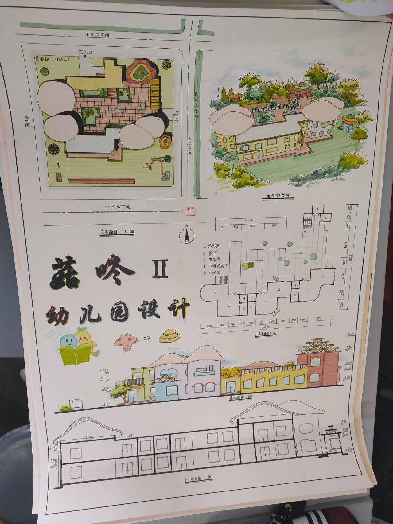 幼儿园建筑设计大图