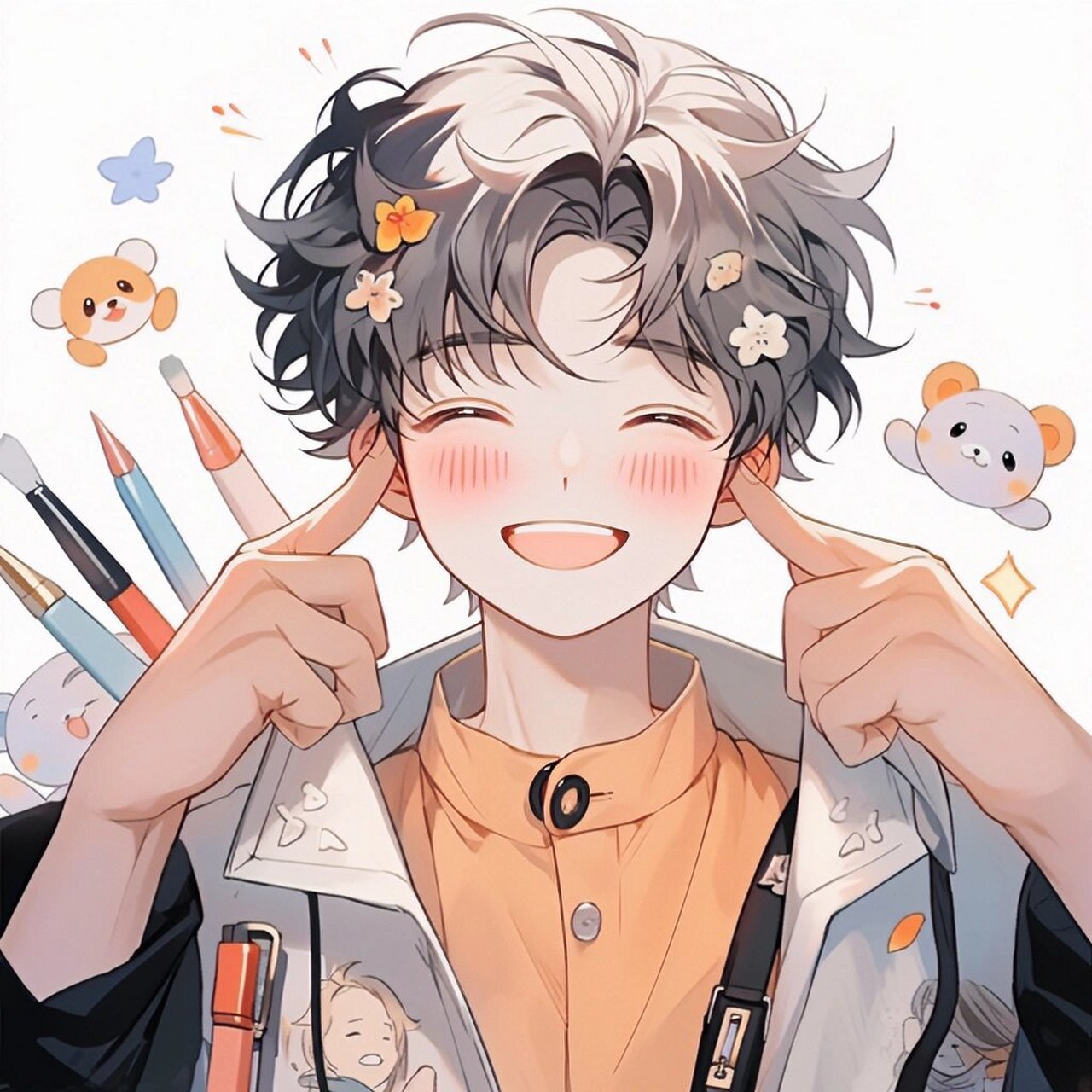 动漫男生头像丨艺术少年 艺术少年,画画,治愈,阳光~ 每天不定时分享