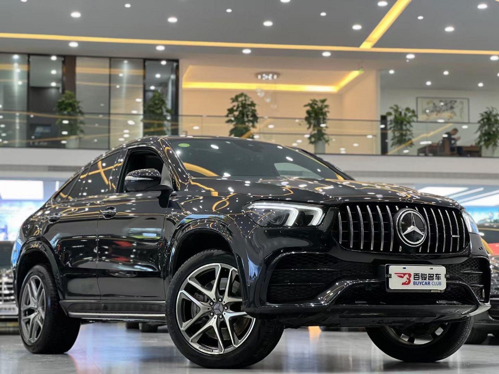 奔驰amg-gle53 轿跑,柏林之声,底盘升降,21寸轮毂,全景天窗,运动排气