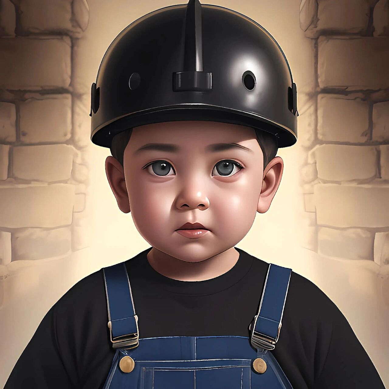 职业头像|头像|建筑工人 憨厚的样纸,反正就是挺可爱的