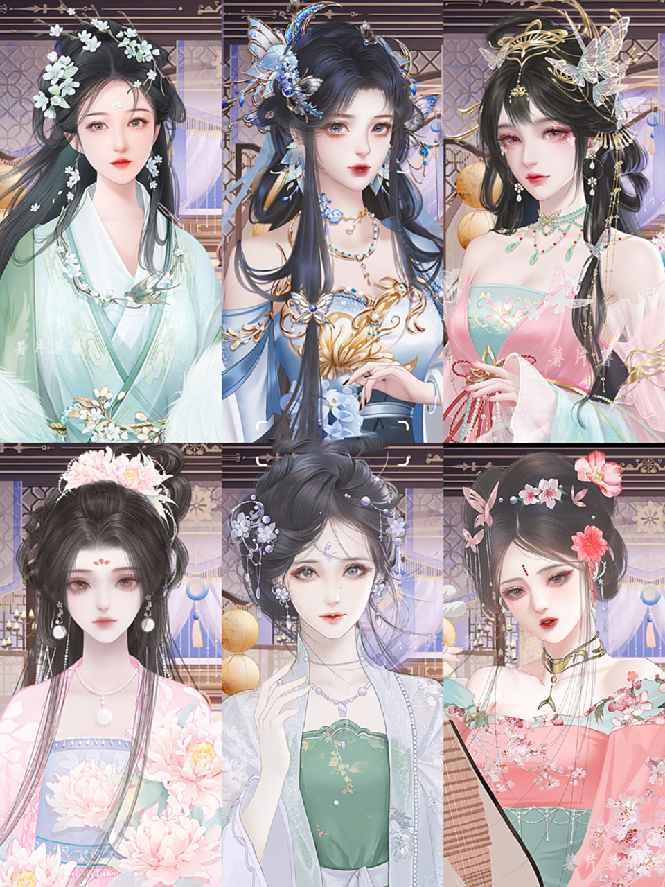 深宫曲-蝴蝶仙子花仙子61立绘编号合集 78【立绘编号】见图片