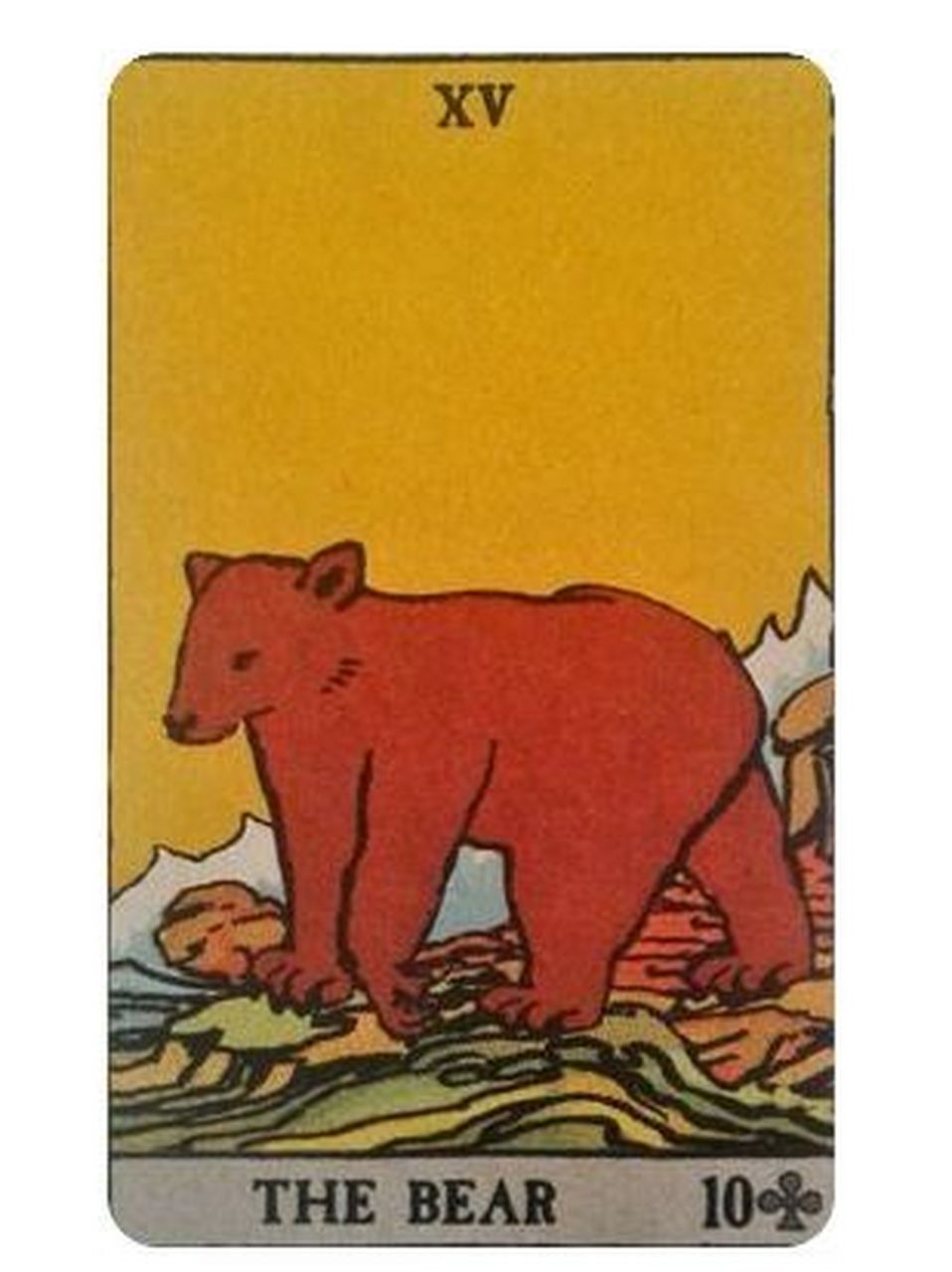 雷诺曼 熊组合解析 熊 骑手(1):关于钱的信息,钱来了 熊 三叶草(2)