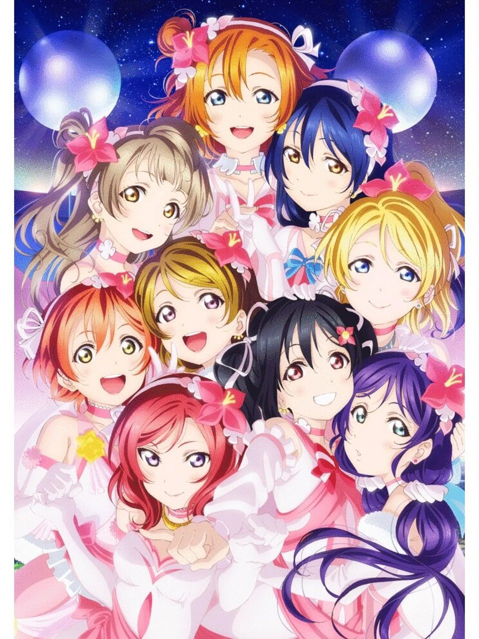 lovelive缪斯九人壁纸 高清无水印,要图自拿