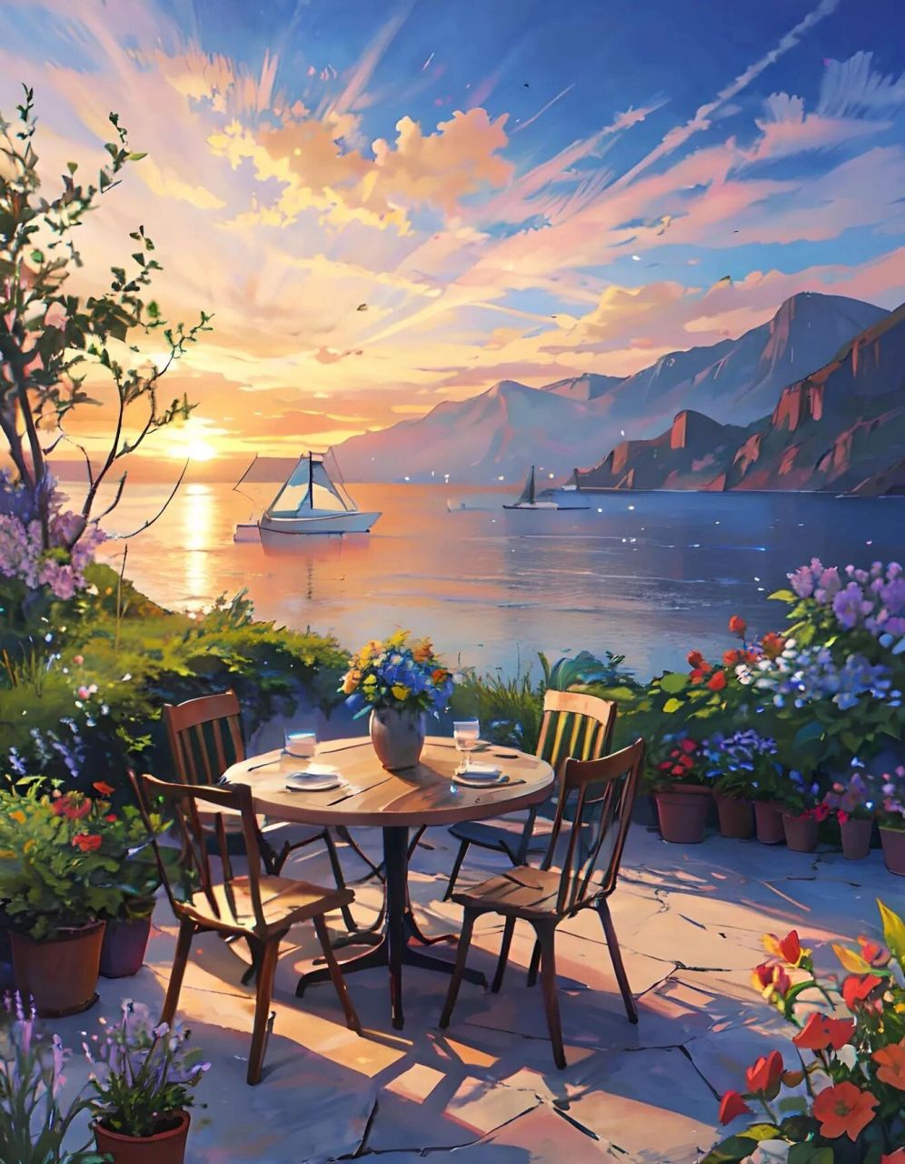 海上日出|治愈系漫画 日出尤其温柔,人间皆是浪漫 	 日出之美在于它