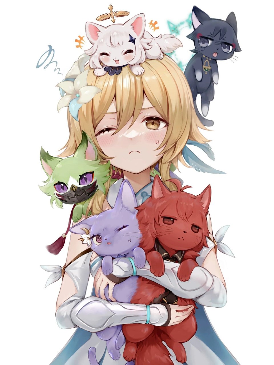 「旅行者」壁纸 荧 爷真可爱