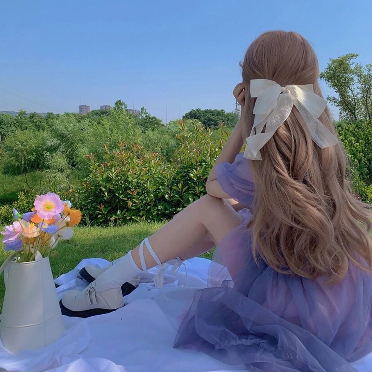 绝美女生背景图 东京奥运会,中国加油!9899