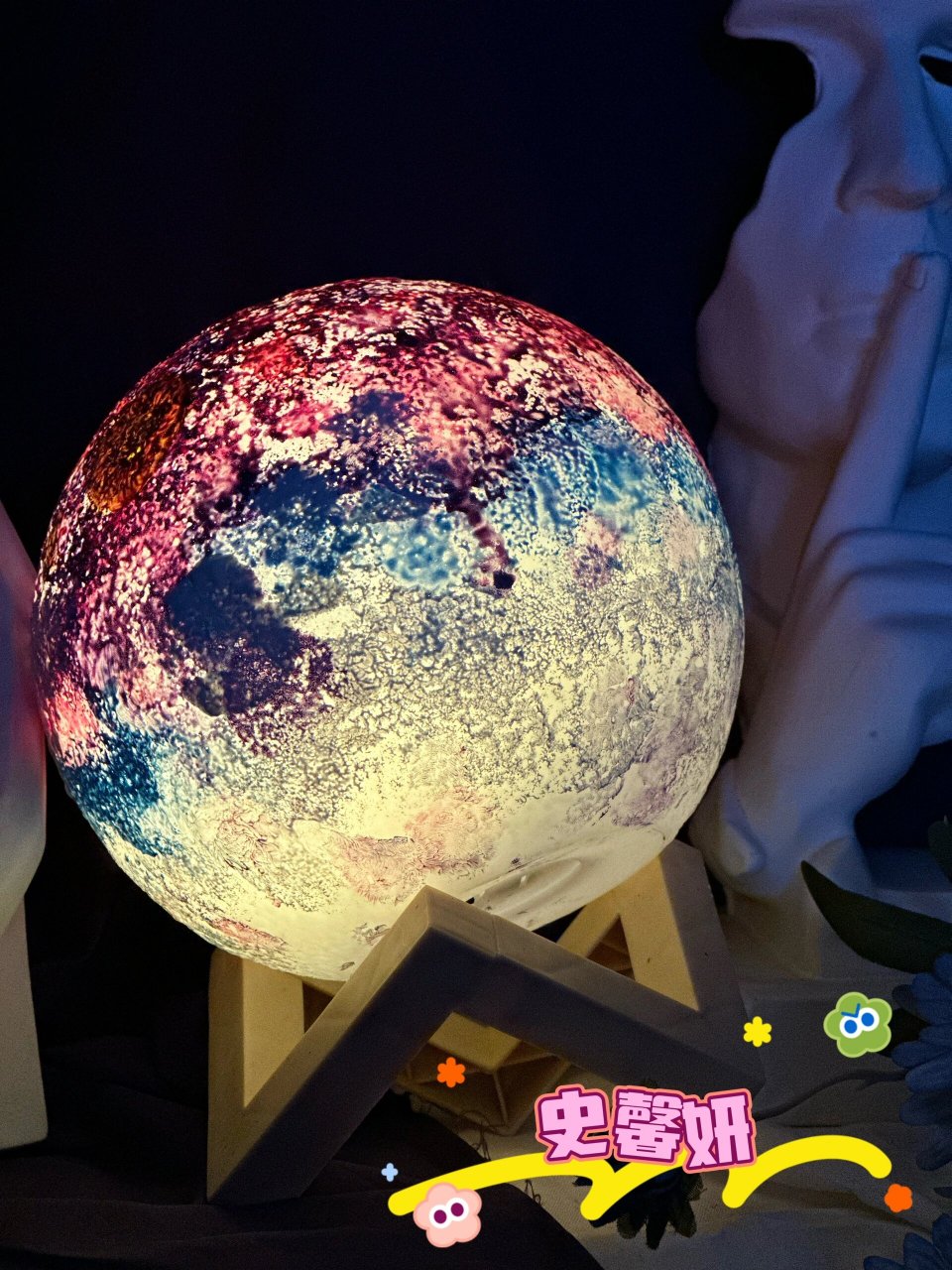 特色课!手绘星球灯