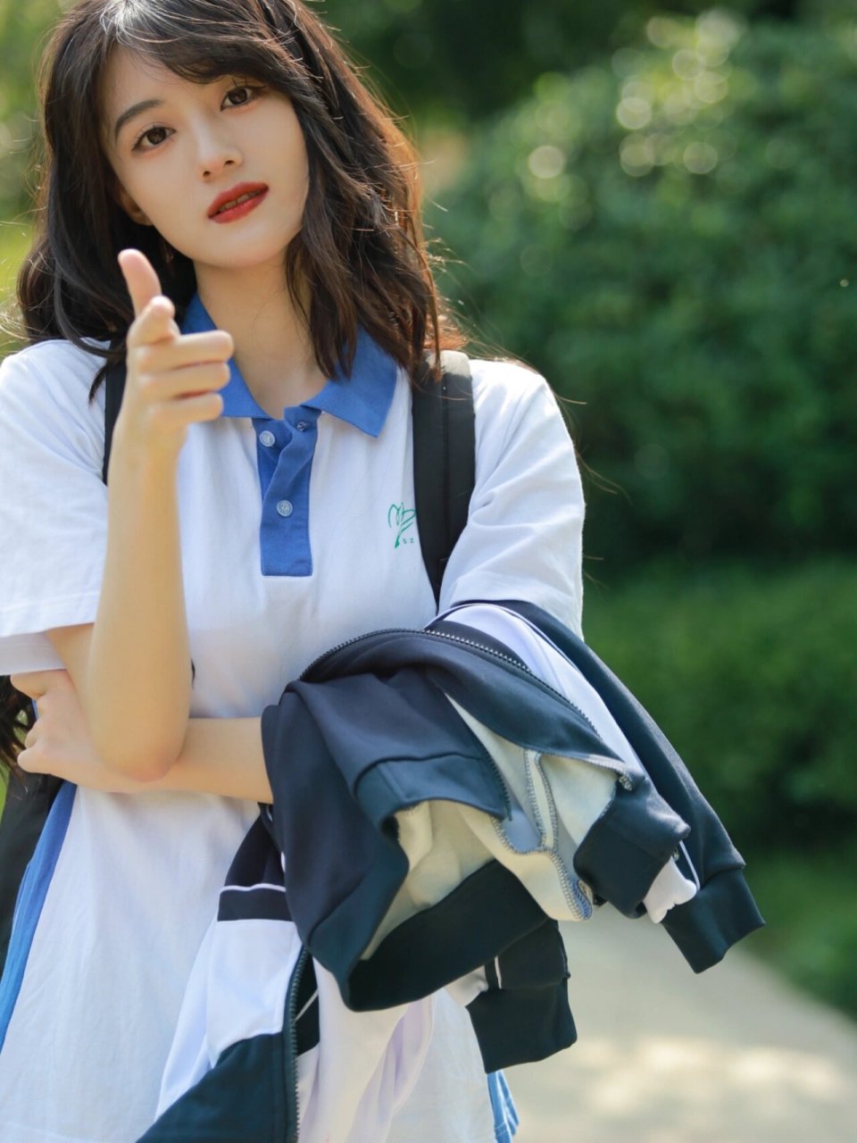 是青春里的校园女孩|17岁校服写真分享 深圳校服yyds 等你上课系列 没