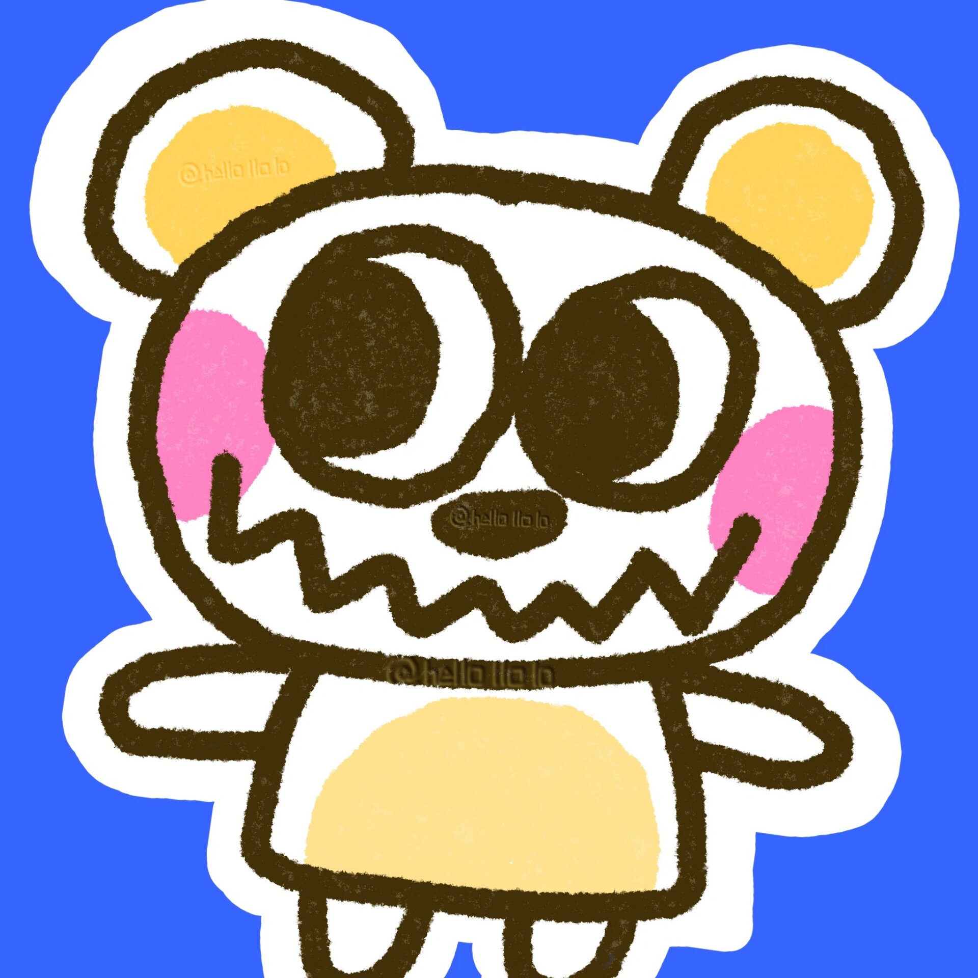 可爱呆呆熊情头～               今天是可爱的呆呆熊情头