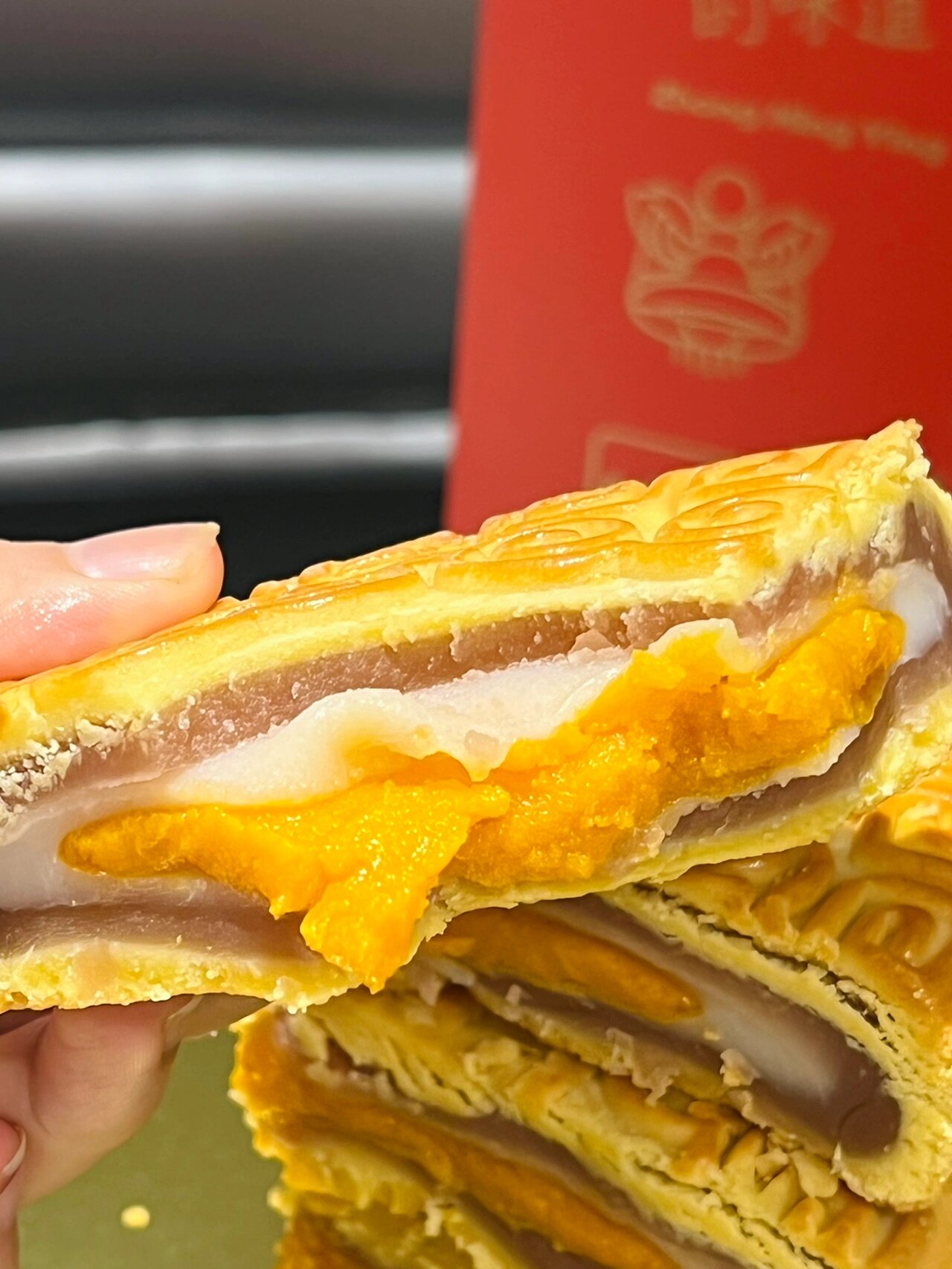 厦门/最最最爱的古早味月饼!咸蛋黄芋泥麻薯