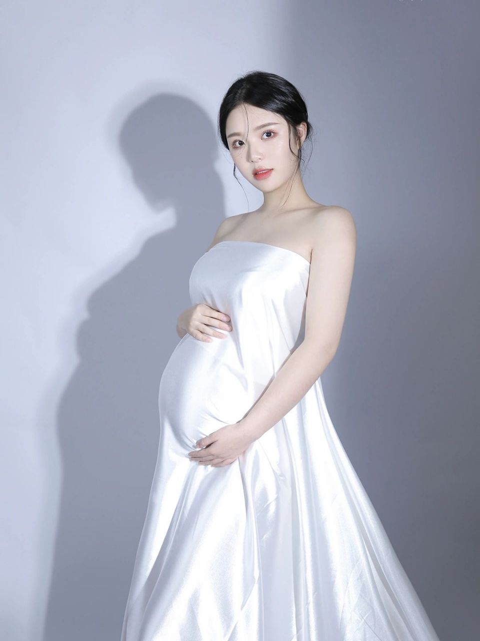 韩系最美孕妇照