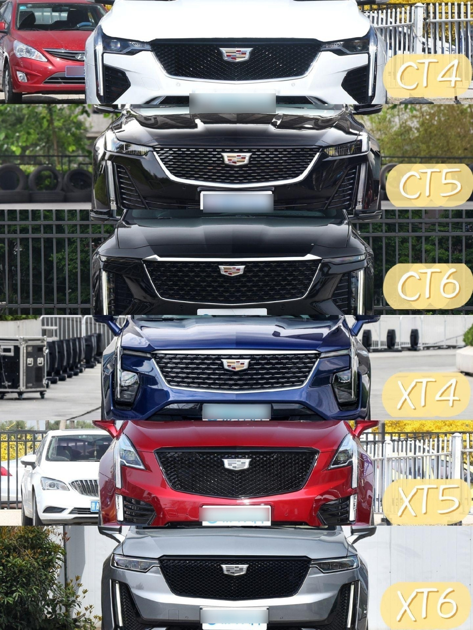 凯迪拉克ct456和xt456有什么区别.