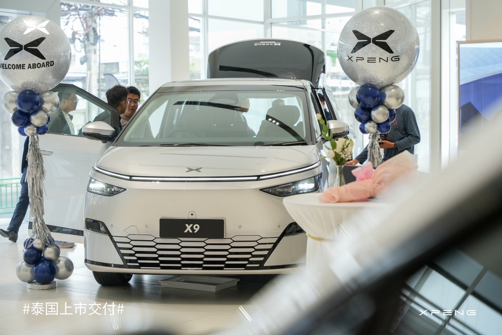 小鹏已经在泰国发展11个销售网点,覆盖曼谷及大部分泰国核心城市,包括