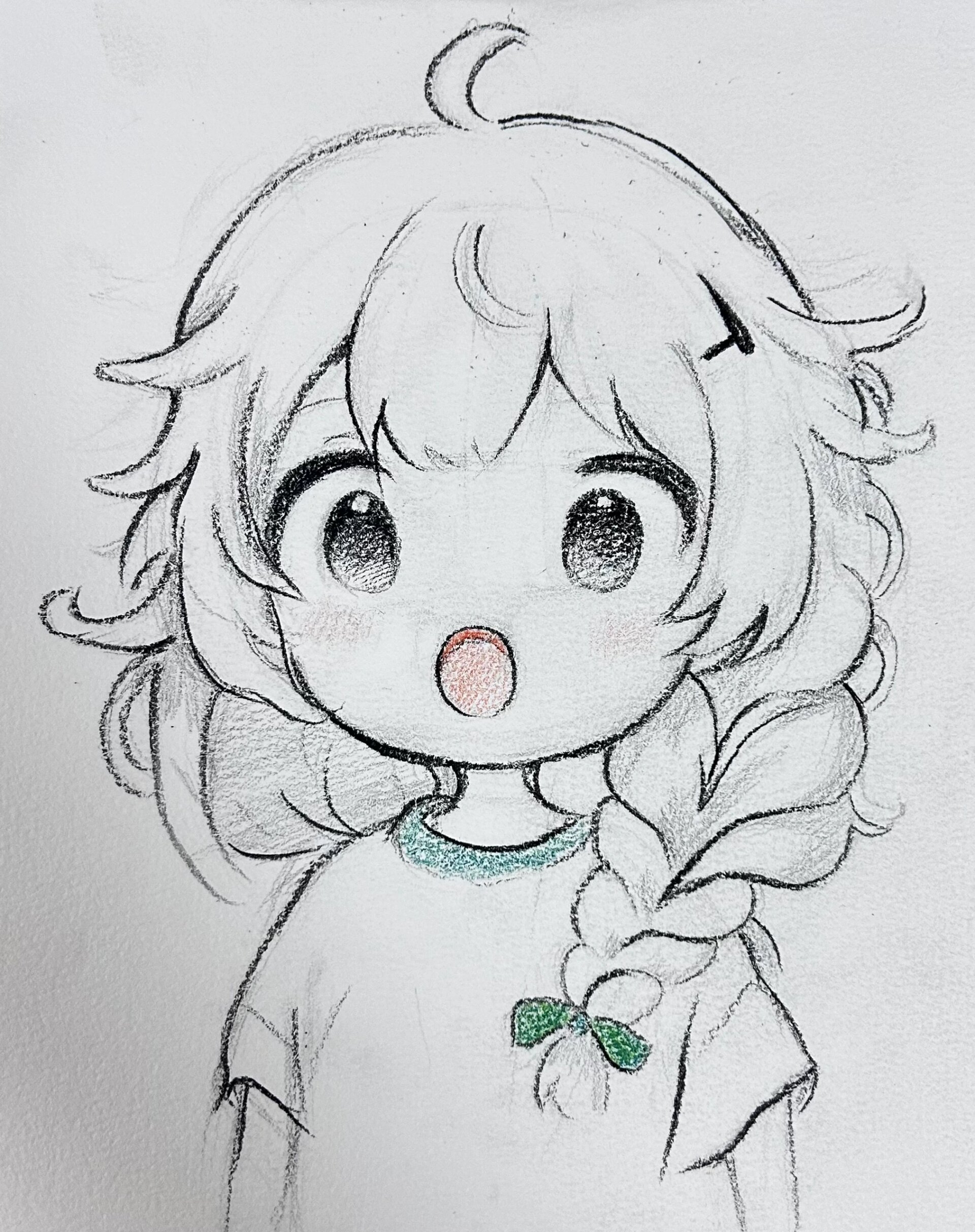 小学五年级初学漫画素描