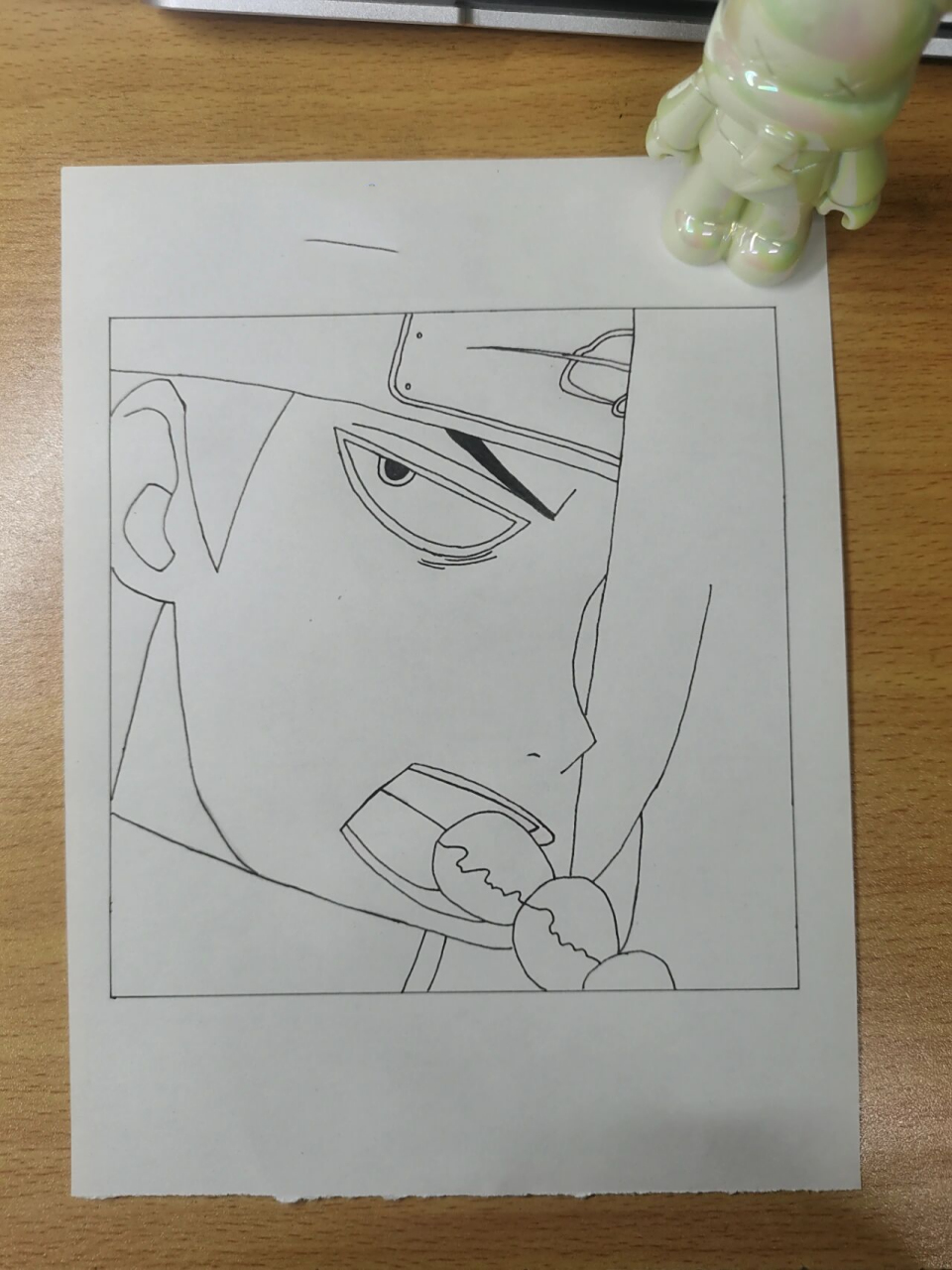 火影手绘|*迪达拉* 小迪小迪 终于画了小迪 临摹