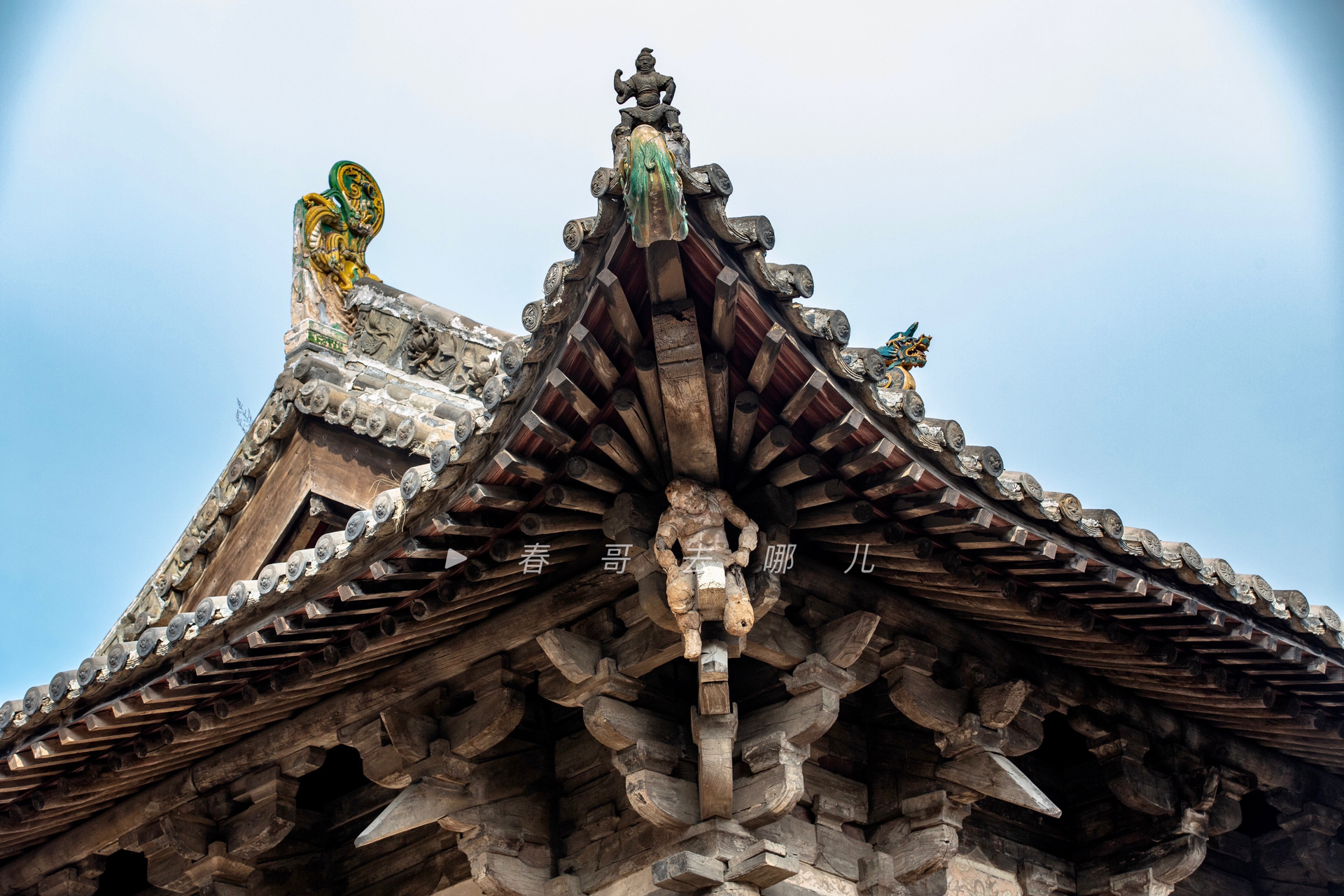 可爱的文物:山西晋城青莲寺泥塑力士角神 青莲寺真的是个宝藏古寺啊