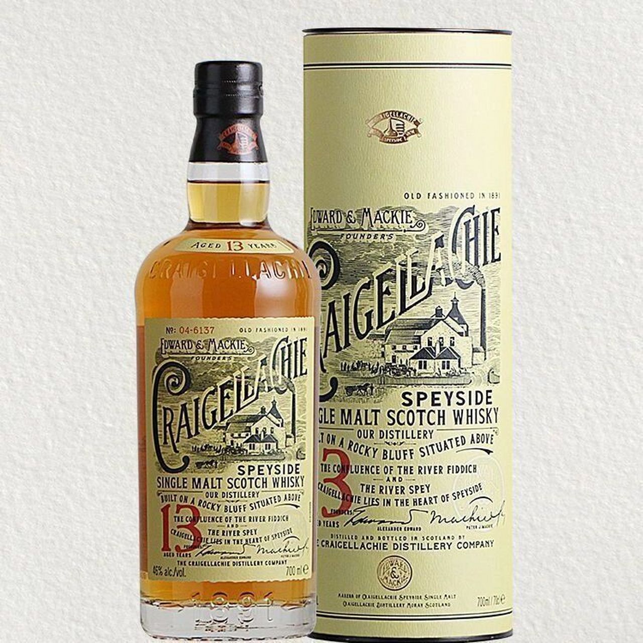 13年单一麦芽苏格兰威士忌 craigellachie aged 13 years speyside