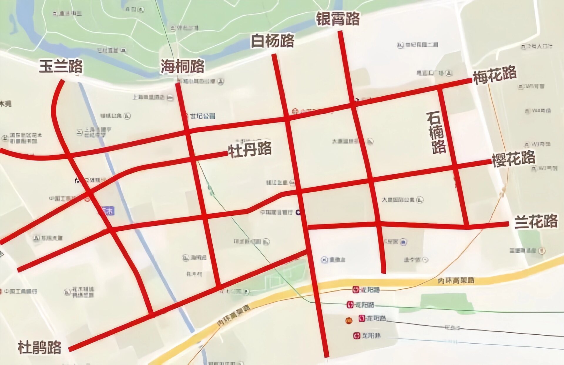 龙口市地图带路名图片