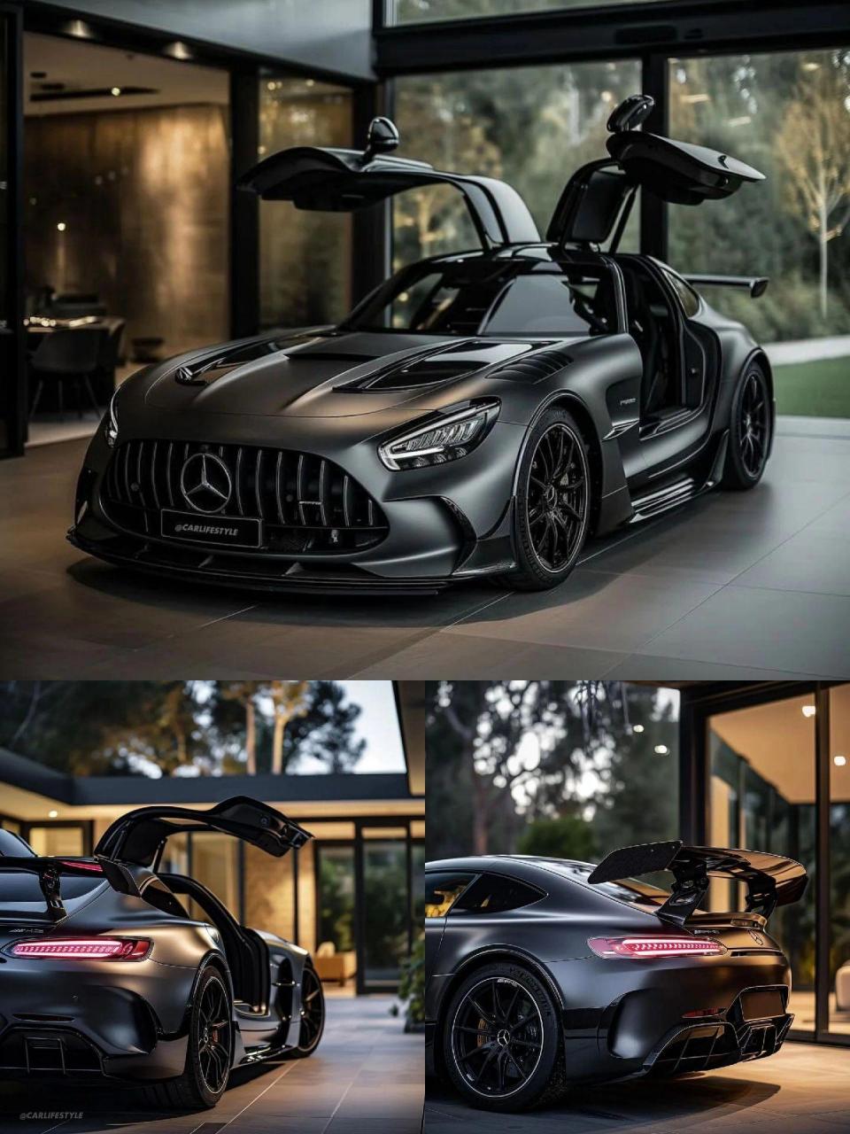 你见过奔驰amg sls欧翼门,但你是否见过奔驰amg gt欧翼门呢