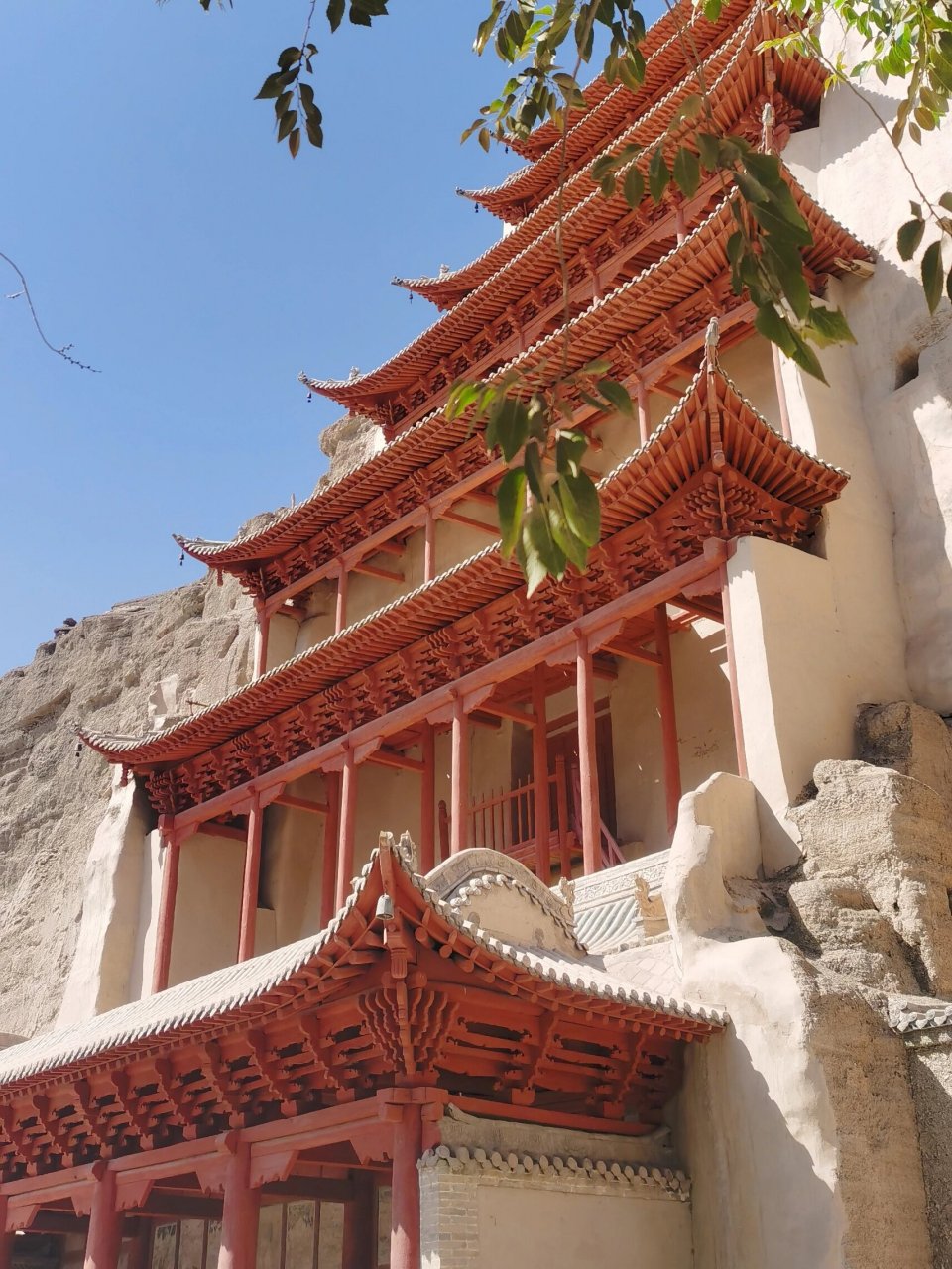 莫高窟156窟:敦煌与长安 来自早年间的游记 "接下来要去156窟了.