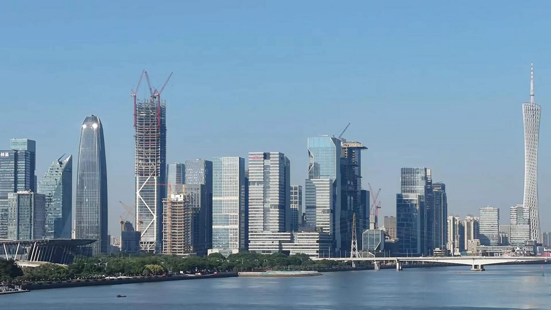 以现有磨碟沙琶洲西区为核心的区域,发展起来后能够辐射到哪些板块和